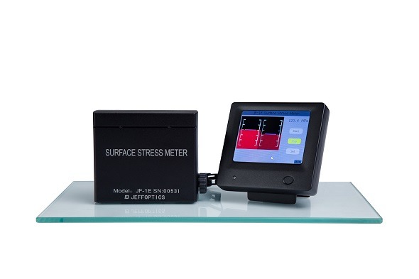 Official JF-1E glass surface stress meter detail view