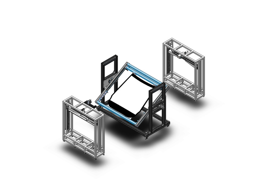 Official Jeffoptics laboratory secondary image separation test system